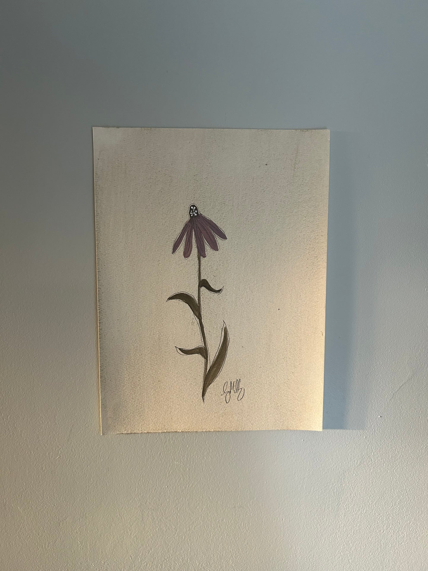 Watercolor floral VII